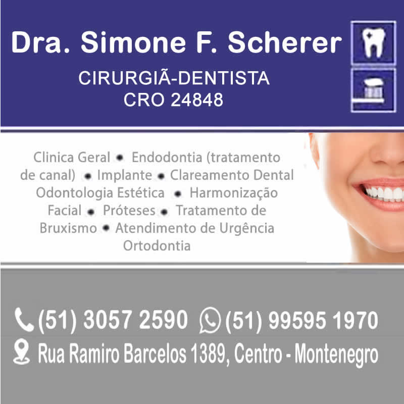 DENTISTA SIMONE F. SCHERER Logomarca