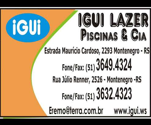 IGUI LAZER - PISCINAS & CIA. Logomarca